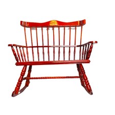 Wooden rocking bench for sale  Carlton