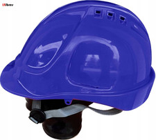 Kask hełm roboczy THOR budowlany 4-pkt niebieski CONSORTE , używany na sprzedaż  PL