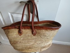 Large wicker raffia for sale  HAILSHAM
