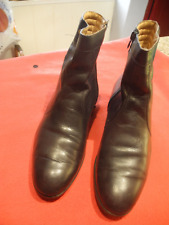 Bottine cuir noir d'occasion  Le Pin