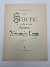 Vecchio spartito musicale usato  Tivoli