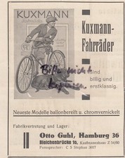 Hamburg werbung 1931 gebraucht kaufen  Leipzig