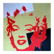 Serigrafia Andy Warhol "Golden Marilyn 11.44" edição limitada de domingo, usado comprar usado  Enviando para Brazil
