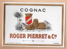 Chromolithographed label cogna d'occasion  Expédié en Belgium