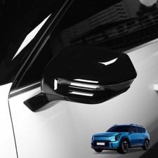 Tapas de espejo retrovisor de coche ABS cubierta de panel embellecedor para accesorios Kia EV9 2024 2025 segunda mano  Embacar hacia Mexico