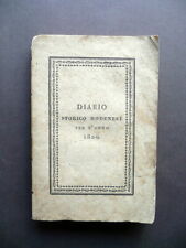 Diario storico modenese usato  Italia