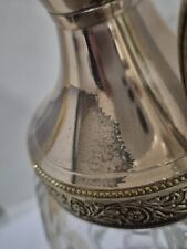 Wine decanter silver for sale  HALIFAX
