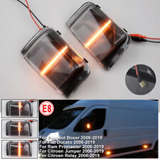 Transparente para Fiat Ducato 2006 2007 2008 2009 10-2019 LED luz de seta dinâmica comprar usado  Enviando para Brazil
