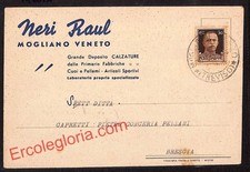 Ak0264 storia postale usato  Milano