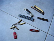 Lot couteaux pliants d'occasion  Piolenc