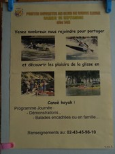 Affiche club canoé d'occasion  Beaune-la-Rolande