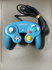Controle Nintendo GameCube azul turquesa genuíno Japão testado vara firme comprar usado  Enviando para Brazil