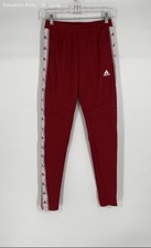 Calça atlética Adidas ClimaCool feminina vermelha branca cintura elástica tamanho XS comprar usado  Enviando para Brazil