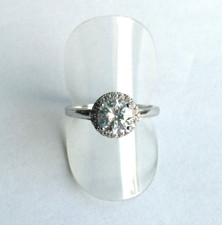 Ring zirkonia solitär gebraucht kaufen  Deutschland