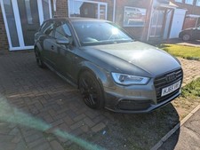 Audi line black for sale  TELFORD