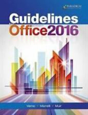 Guidelines for Microsoft Office 2016 by VERNO MARRELLI MUIR comprar usado  Enviando para Brazil