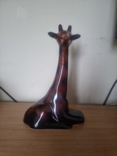 Giraffe figurine ceramic for sale  CARTERTON