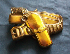 Solid brass gun for sale  SWINDON