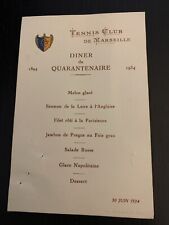 Menu tennis club d'occasion  Nice-