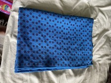 Yoga mat blue for sale  LONDON