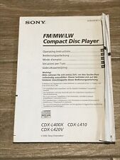 Sony cdx l400x usato Sony cdx l400x usato  Verrayes