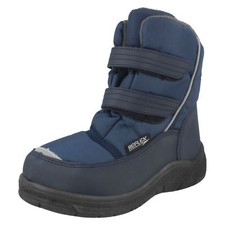 Niños N2012 Gancho y Lazo Tira Botas de Invierno Azul Marino Por Reflex comprar usado  Enviando para Brazil
