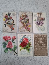 Vintage birthday postcards for sale  UK