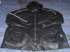 Blouson noir simili d'occasion  Arcis-sur-Aube