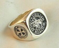 Anello sigillo templare usato  Italia