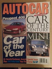 Autocar 15th nov for sale  BRIDGWATER
