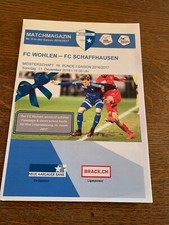 Programme flyer wohlen d'occasion  Expédié en France
