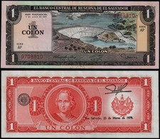 EL SALVADOR 1 CÓLON (P125a) 1977 SÉRIE AP UNC, usado comprar usado EL SALVADOR 1 CÓLON (P125a) 1977 SÉRIE AP UNC, usado comprar usado  Enviando para Brazil