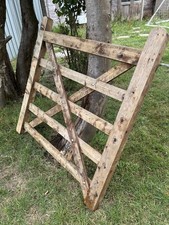 Timber gate 4 for sale  HORSHAM