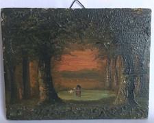 Tableau ancien miniature d'occasion  Verneuil-sur-Avre