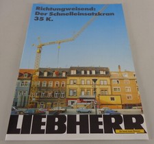 Prospekt broschüre liebherr gebraucht kaufen  Jever