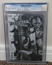 Sandman Overture #1 CGC 9.2 (2013) 1:200 sketch  variant McKean Gaiman DC NM- comprar usado  Enviando para Brazil