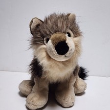 Usado, Pelúcia de pelúcia Wild Republic Wolf 9" 2011 comprar usado  Enviando para Brazil