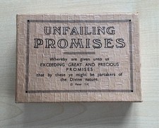Vintage promise box for sale  CHESTERFIELD