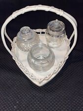 Vtg cream heart for sale  San Antonio