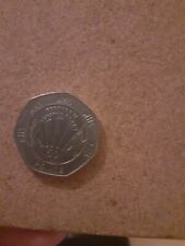 Nhs 50p coin for sale  CHESTERFIELD