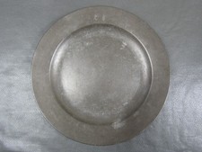 Antique pewter plate for sale  GLOUCESTER