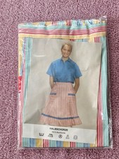 Vintage halbschürze baumwolle gebraucht kaufen  Schrobenhausen