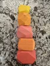 Lovevery Stacking Boulders The Free Spirit Play Kit Blocos Montessori COMPLETO comprar usado  Enviando para Brazil