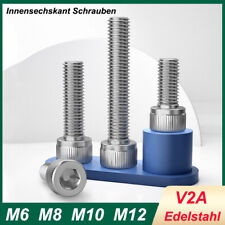 Linksgewinde Zylinderschrauben M6 M8 M10 Innensechskant Schrauben Edelstahl A2 comprar usado  Enviando para Brazil