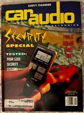 Rare Vintage Car Audio & Electronics Magazine September 1991 Security Special comprar usado  Enviando para Brazil