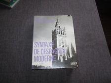 Syntaxe espagnol moderne d'occasion Syntaxe espagnol moderne d'occasion  Versailles