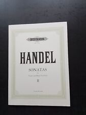 Partition handel sonates d'occasion  Milly-sur-Thérain