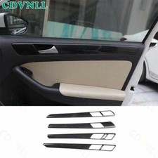 Painel interno de fibra de carbono acabamento em tira para Volkswagen Jetta MK6 2012-14 ABS comprar usado  Enviando para Brazil