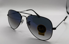Óculos de sol Ray-Ban RB3026 aviador preto azul fosco lente 62mm comprar usado  Enviando para Brazil
