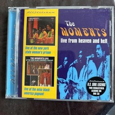 MOMENTS - LIVE FROM HEAVEN AND HELL Ultra Rare OOP CD 2000 2 LPs 1 CD 22 TRACKS, usado comprar usado  Enviando para Brazil